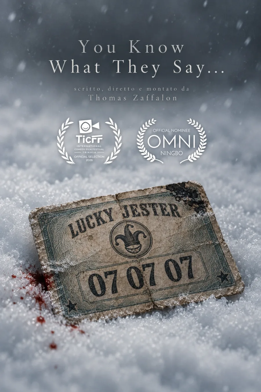 You Know What They Say... poster with the TICFF and OMNI laurels