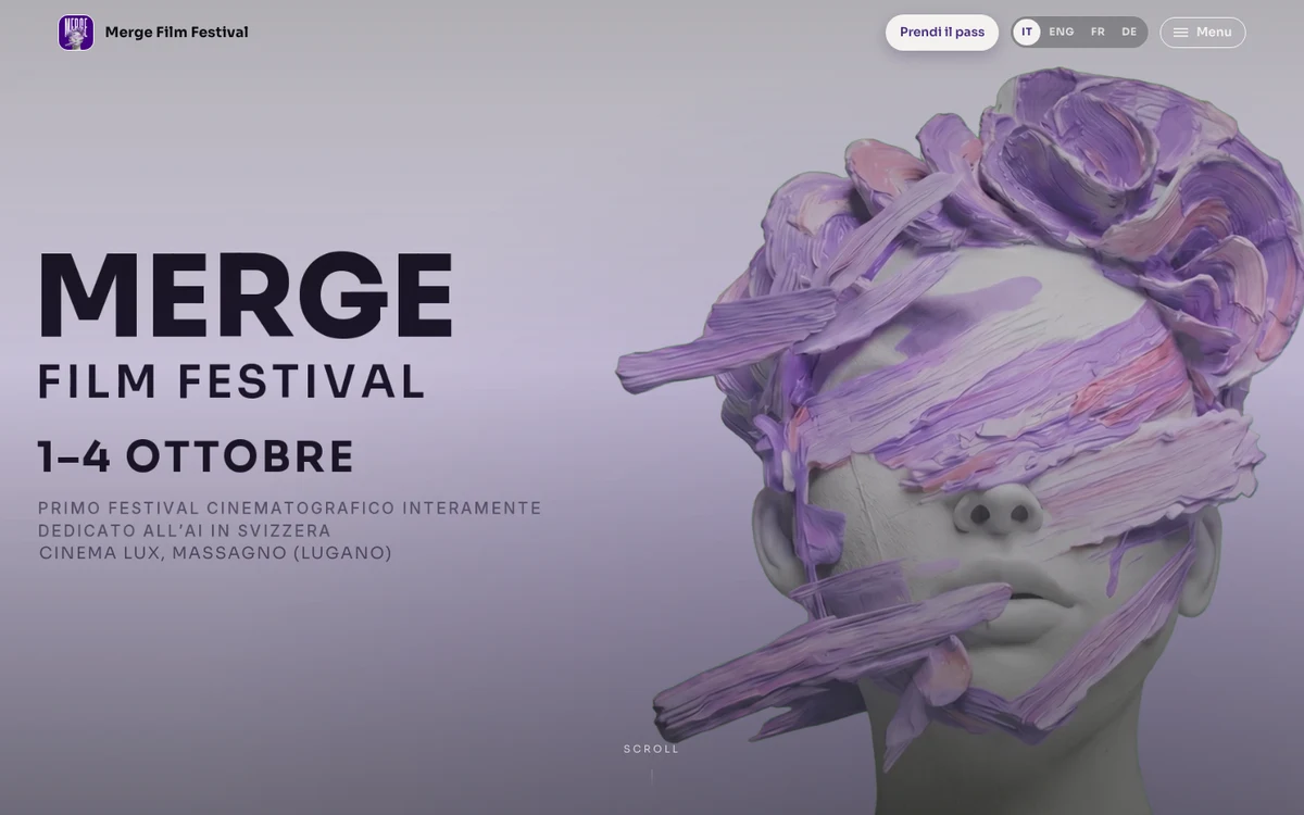 Merge Film Festival home page